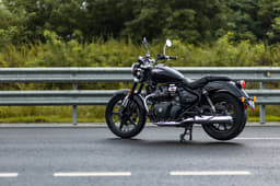 Its 648cc, parallel-twin makes 47hp and 52.3Nm. It has different mapping and gearing to the Interceptor 650/ Continental GT650